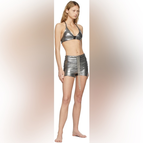 Rick Owens Other - Rick Owens metallic swim set.